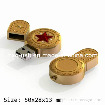 Metal USB Flash Memory (HXQ-M016)